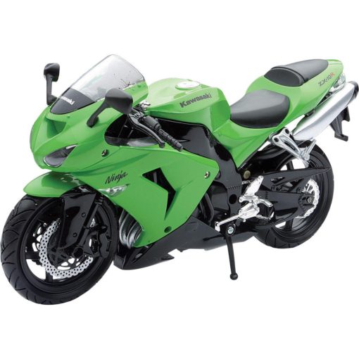 New-Ray Toys Die-Cast Replica Zx10R 06 Bike Grn 1:12