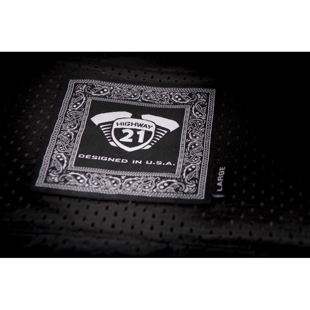 Highway 21 Iron Sights Club Collar Denim Vest Highway 21 Iron Sights Club Collar Denim Vest - Image 6