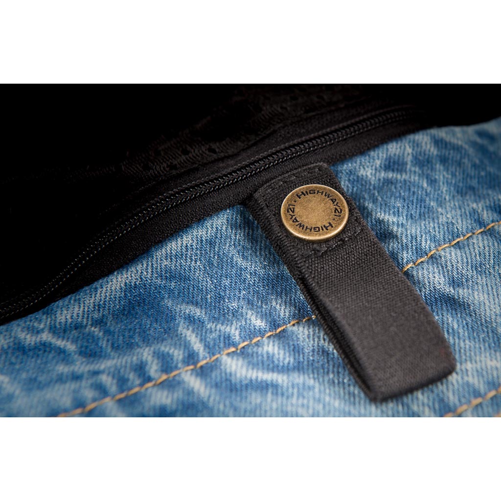 Highway 21 Iron Sights Club Collar Denim Vest Highway 21 Iron Sights Club Collar Denim Vest - Image 10