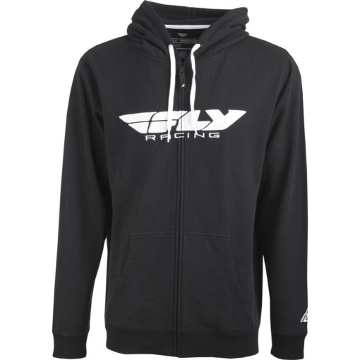 Fly Racing Corporate Zip Up Hoodie Black