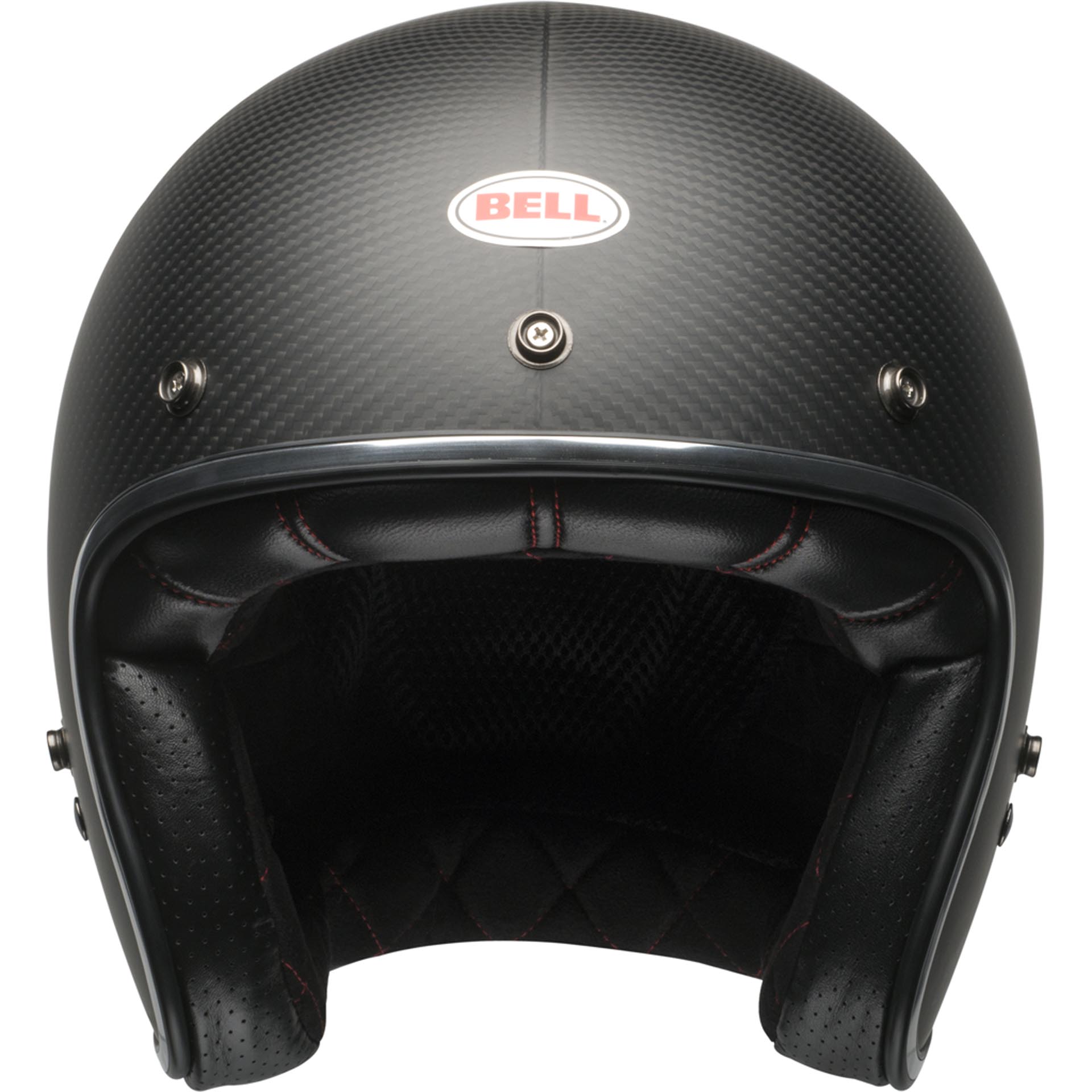 Bell Custom 500 Carbon Motorcycle Open Face and 3/4 Helmet Matte Black Bell Custom 500 Carbon Motorcycle Open Face and 3/4 Helmet Matte Black - Image 3