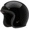 Stock image of Bell Custom 500 Motorcycle Open Face and 3/4 Helmet Gloss Black product