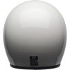 Stock image of Bell Custom 500 Motorcycle Open Face and 3/4 Helmet Gloss Vintage White product