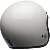 Stock image of Bell Custom 500 Motorcycle Open Face and 3/4 Helmet Gloss Vintage White product