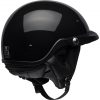 Stock image of Bell Pit Boss Motorcycle Open Face and 3/4 Helmet Gloss Black product