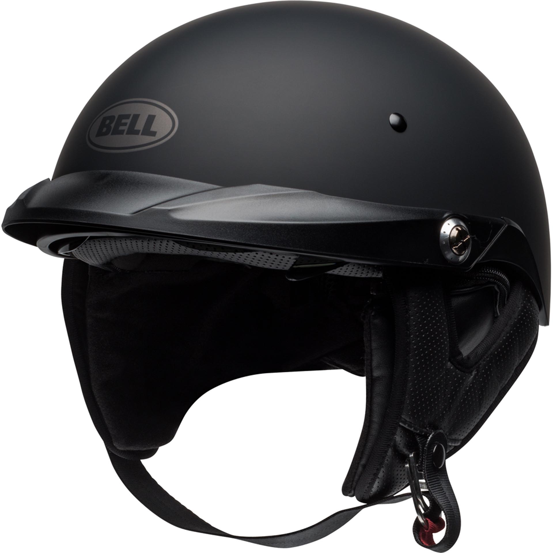 Bell Pit Boss Motorcycle Open Face and 3/4 Helmet Matte Black Bell Pit Boss Motorcycle Open Face and 3/4 Helmet Matte Black - Image 6