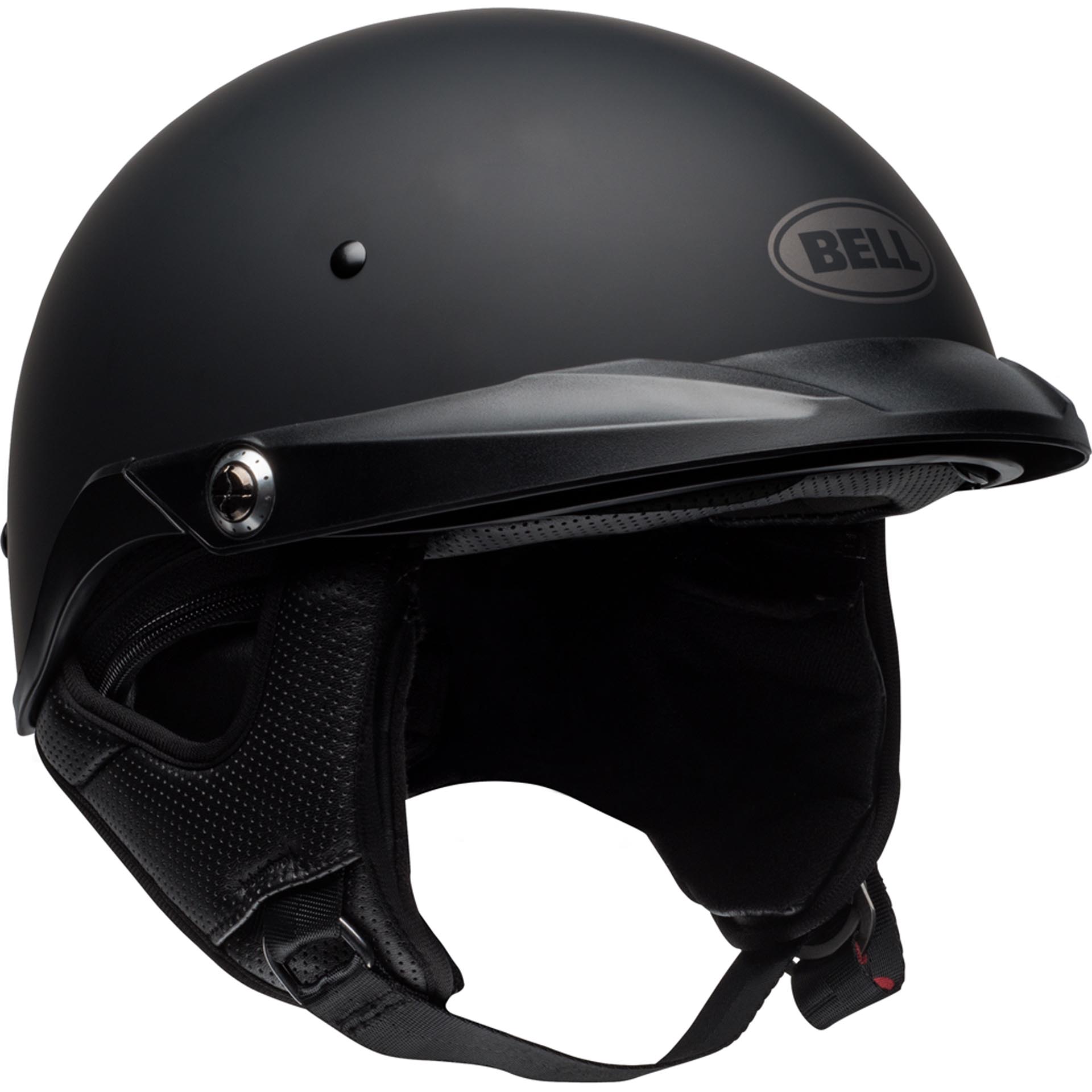 Bell Pit Boss Motorcycle Open Face and 3/4 Helmet Matte Black Bell Pit Boss Motorcycle Open Face and 3/4 Helmet Matte Black - Image 5