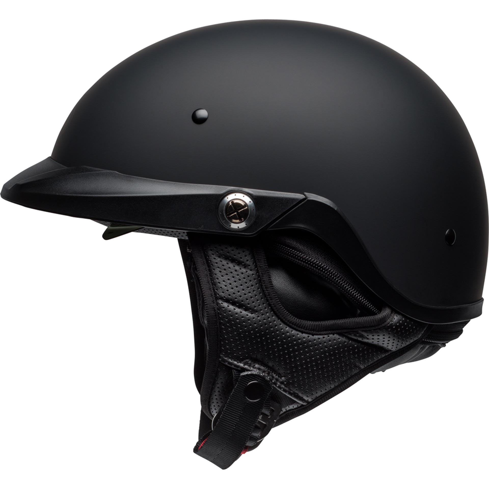 Bell Pit Boss Motorcycle Open Face and 3/4 Helmet Matte Black Bell Pit Boss Motorcycle Open Face and 3/4 Helmet Matte Black - Image 3