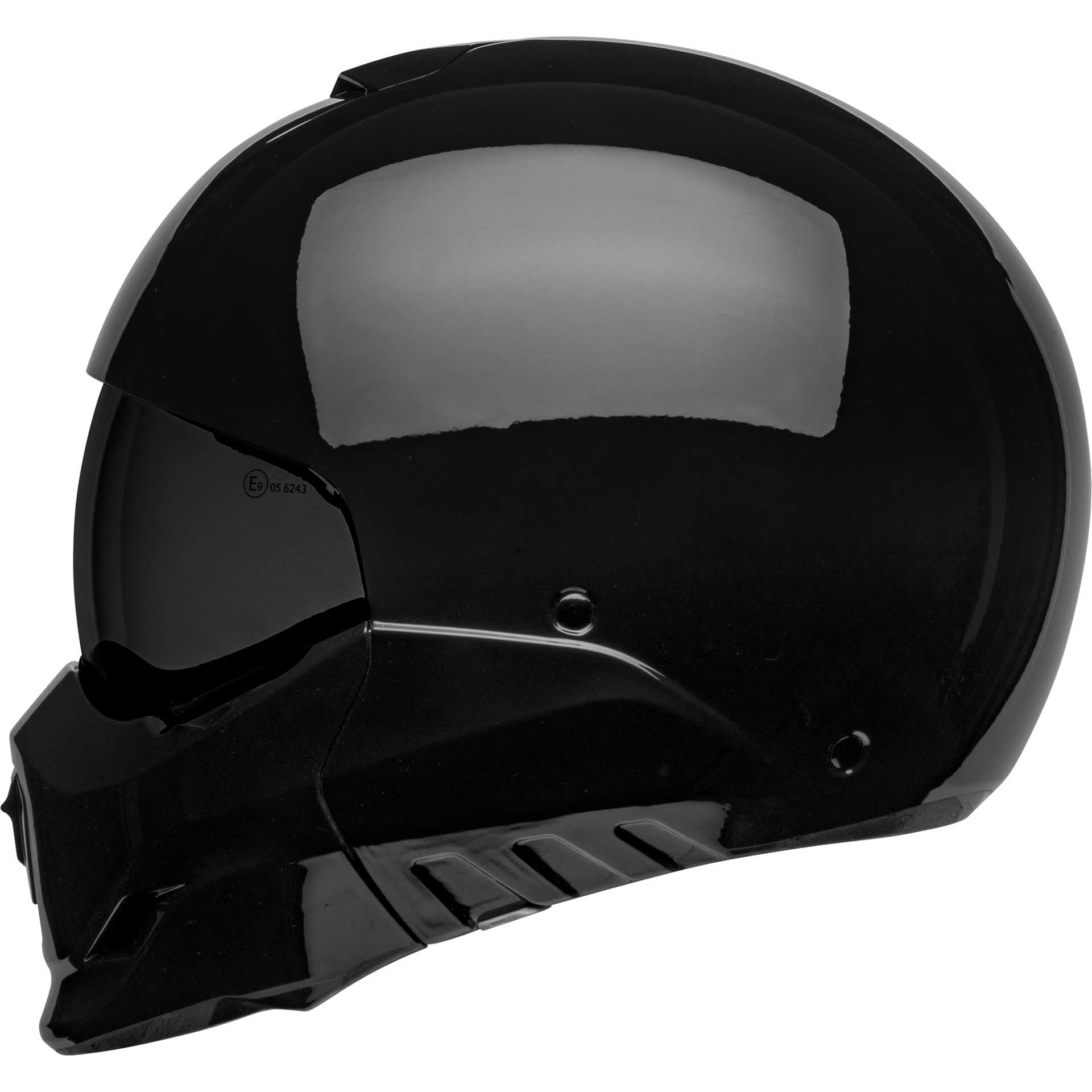 Bell Broozer Motorcycle Full Face Helmet Gloss Black Bell Broozer Motorcycle Full Face Helmet Gloss Black - Image 7