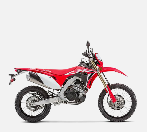 example photo of a dual sport motorcycle