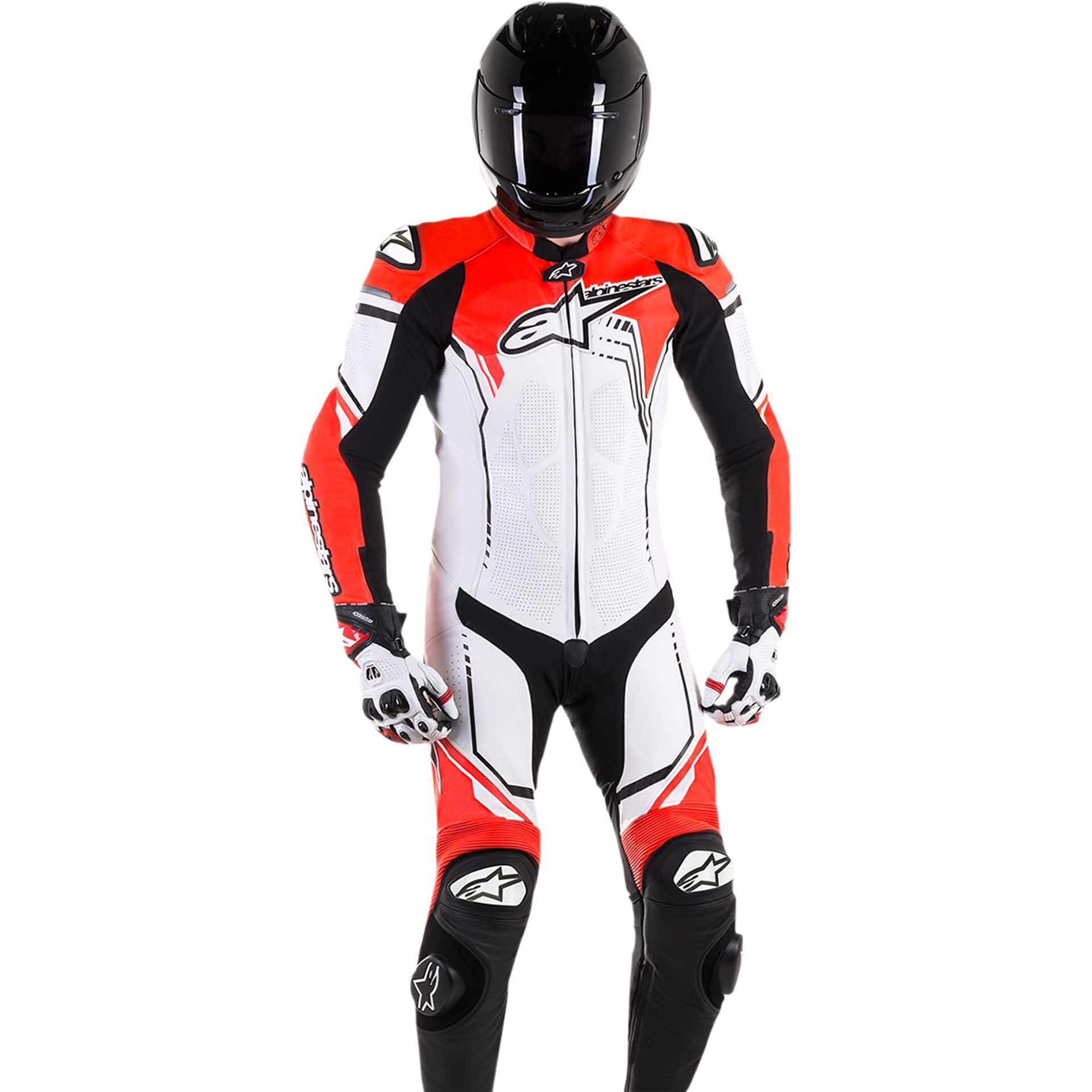 Alpinestars GP Plus v2 1-Piece Leather Suit Motorcycle Riding Suits Alpinestars GP Plus v2 1-Piece Leather Suit Motorcycle Riding Suits - Image 2