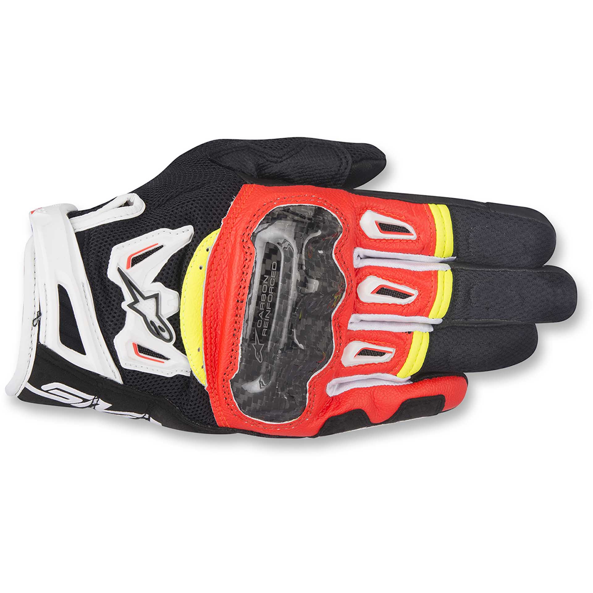 Alpinestars SMX-2 Air Carbon V2 Gloves Motorcycle Street Gloves Alpinestars SMX-2 Air Carbon V2 Gloves Motorcycle Street Gloves - Image 6