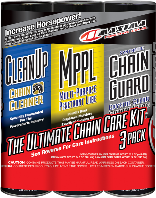 MAXIMA RACING OIL Synthetic Chain Care Kit