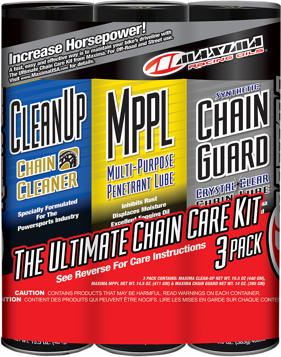 MAXIMA RACING OIL Synthetic Chain Care Kit MAXIMA RACING OIL Synthetic Chain Care Kit