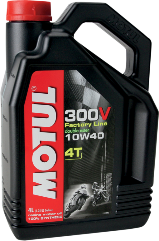 MOTUL 300V Synthestic Ester Oil - 10W-40 - 4 liter