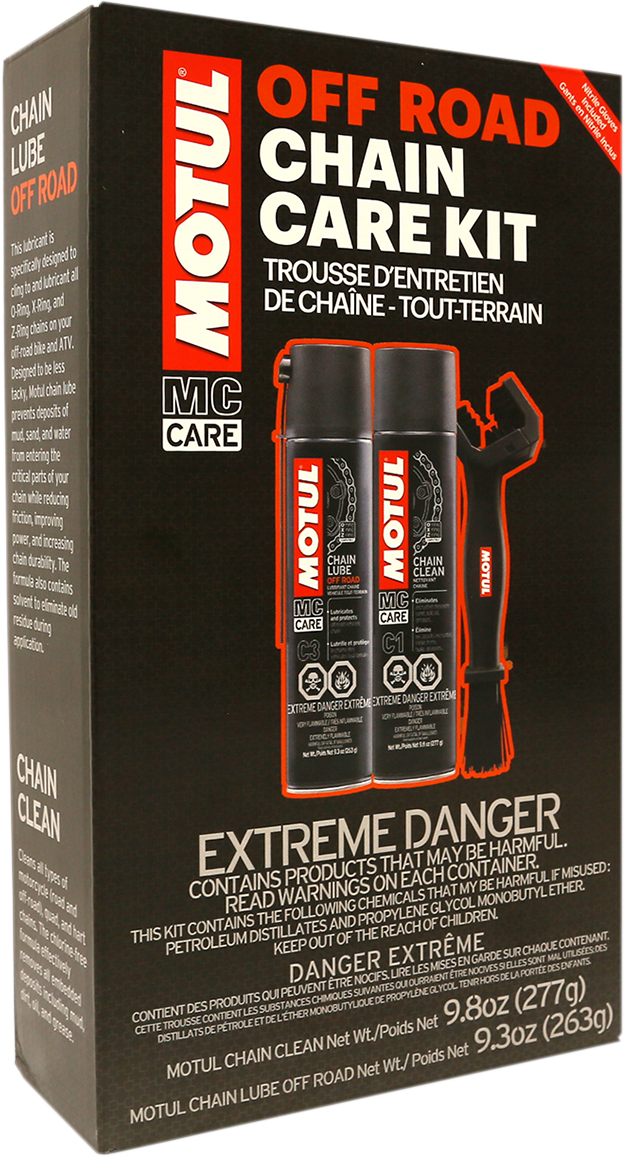 MOTUL Chain Care Kit – Off-Road MOTUL Chain Care Kit - Off-Road - Image 3