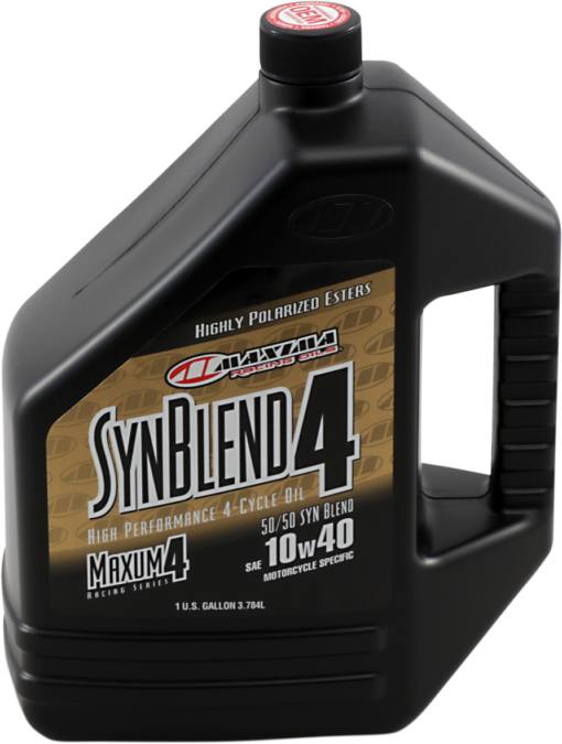 MAXIMA RACING OIL SynBlend Semi-Synthetic Oil - 10W40 - 1 gallon