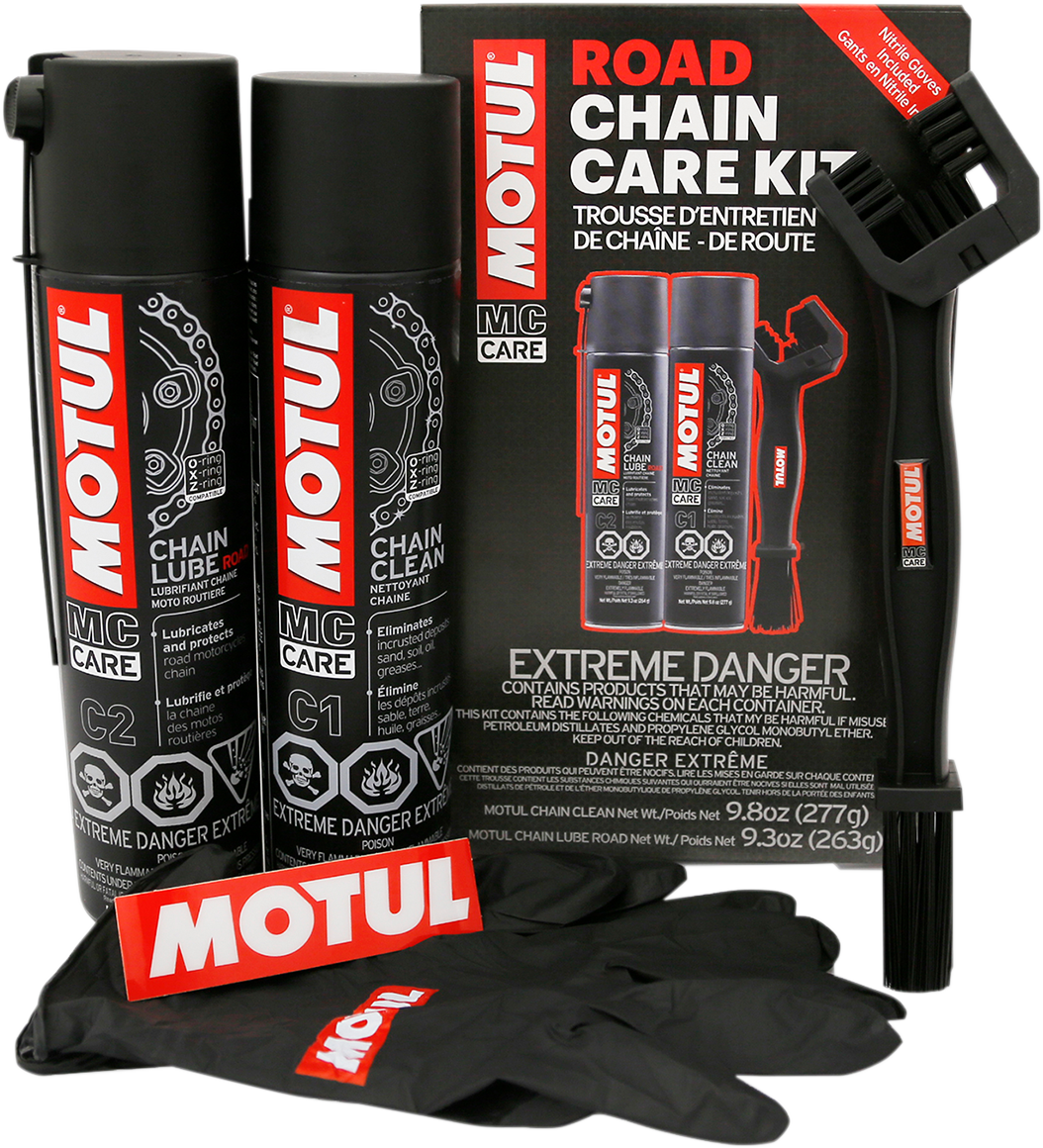 MOTUL Chain Care Kit – Road MOTUL Chain Care Kit - Road