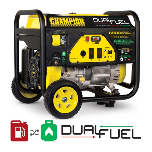 Champion-Champion  5500-Watt Dual Fuel Generator - 100231-Richmond Honda House