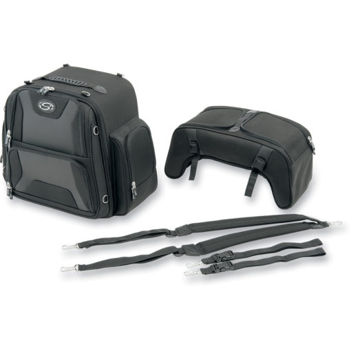 SADDLEMEN FTB3600 Sport Sissy Bar and Combo Bag