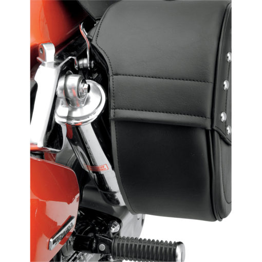 SADDLEMEN Drifter Teardrop Saddlebags with Shock Cutaway