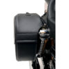 Stock image of SADDLEMEN Drifter Teardrop Saddlebags with Shock Cutaway product