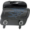 Stock image of SADDLEMEN Highwayman Tattoo Saddlebags product