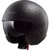 LS2 Helmets Spitfire Black Flag Motorcycle Open Face & 3/4 Helmet