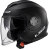 Stock image of LS2 Helmets Verso Solid Motorcycle Open Face & 3/4 Helmet product