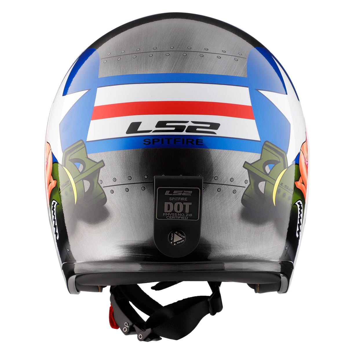 LS2 Helmets Spitfire Bomb Rider Motorcycle Open Face & 3/4 Helmet LS2 Helmets Spitfire Bomb Rider Motorcycle Open Face & 3/4 Helmet - Image 3