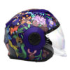 Stock image of LS2 Helmets Verso Flora Brasil Motorcycle Open Face & 3/4 Helmet product