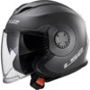 Stock image of LS2 Helmets Verso Solid Motorcycle Open Face & 3/4 Helmet product