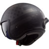 Stock image of LS2 Helmets Spitfire Black Flag Motorcycle Open Face & 3/4 Helmet product