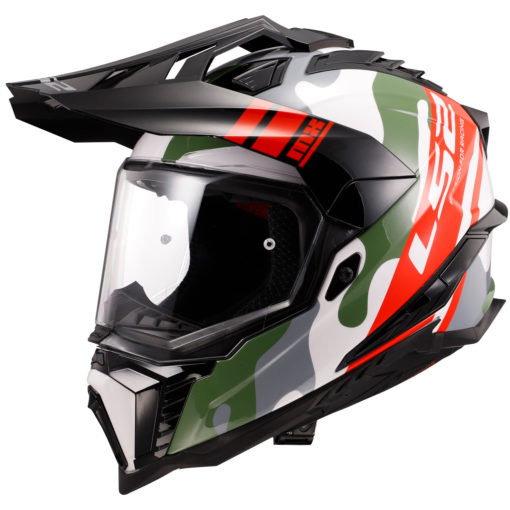 LS2 Helmets Explorer XT CamoX Motorcycle Dual Sport Helmet