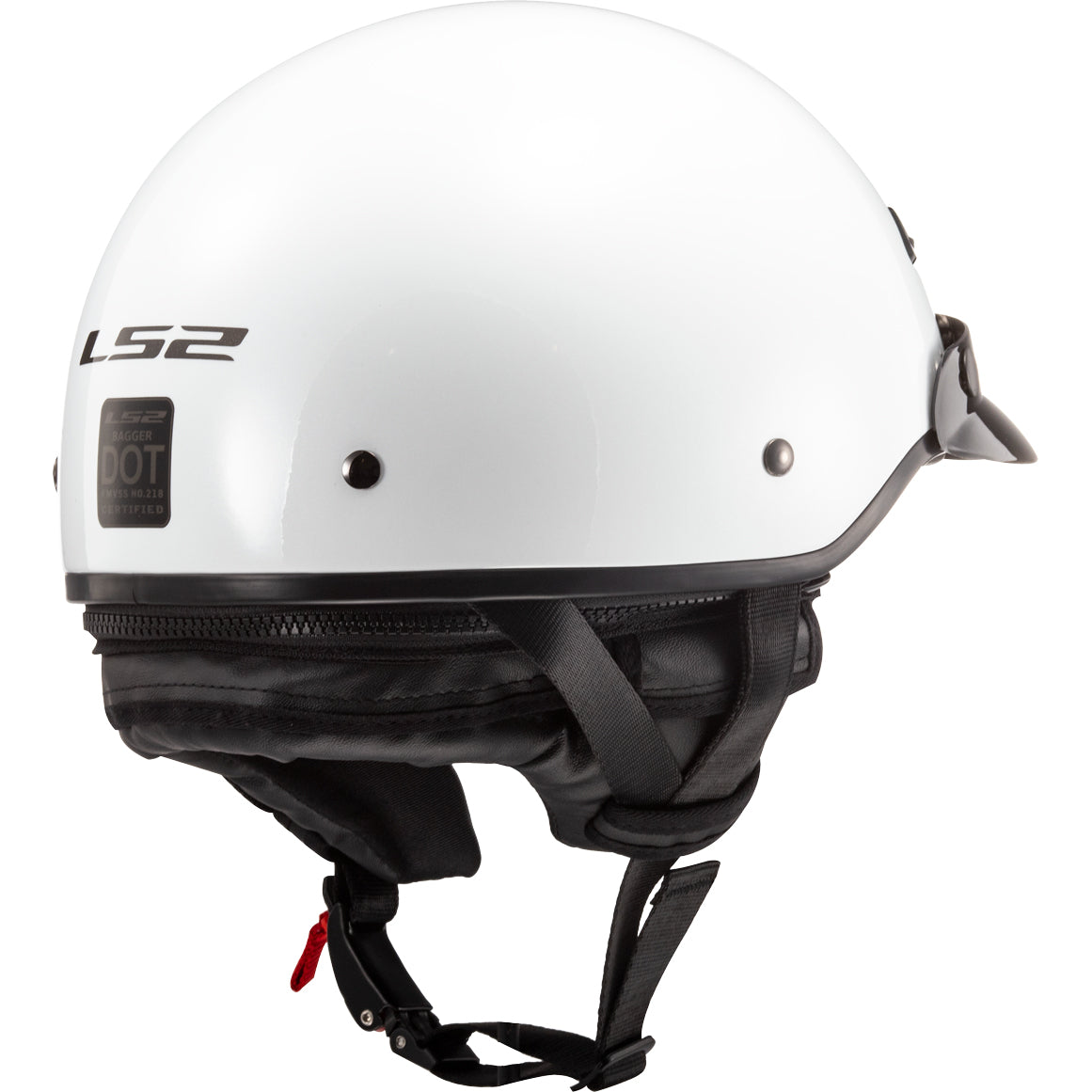 LS2 Helmets Bagger Solid Motorcycle Half Helmet LS2 Helmets Bagger Solid Motorcycle Half Helmet - Image 12