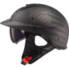Stock image of LS2 Helmets Rebellion 1812 Motorcycle Half Helmet product