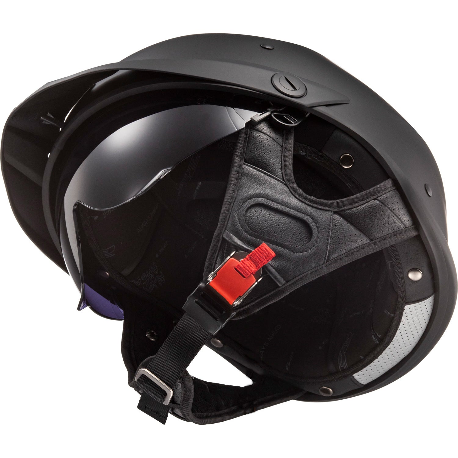 LS2 Helmets Rebellion Solid Motorcycle Half Helmet LS2 Helmets Rebellion Solid Motorcycle Half Helmet - Image 3
