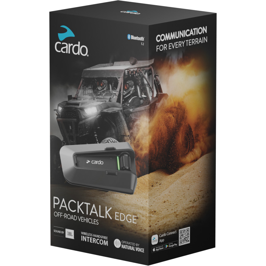 Cardo Packtalk Edge Off Road Vehicle (ORV) Edition Cardo Packtalk Edge Off Road Vehicle (ORV) Edition