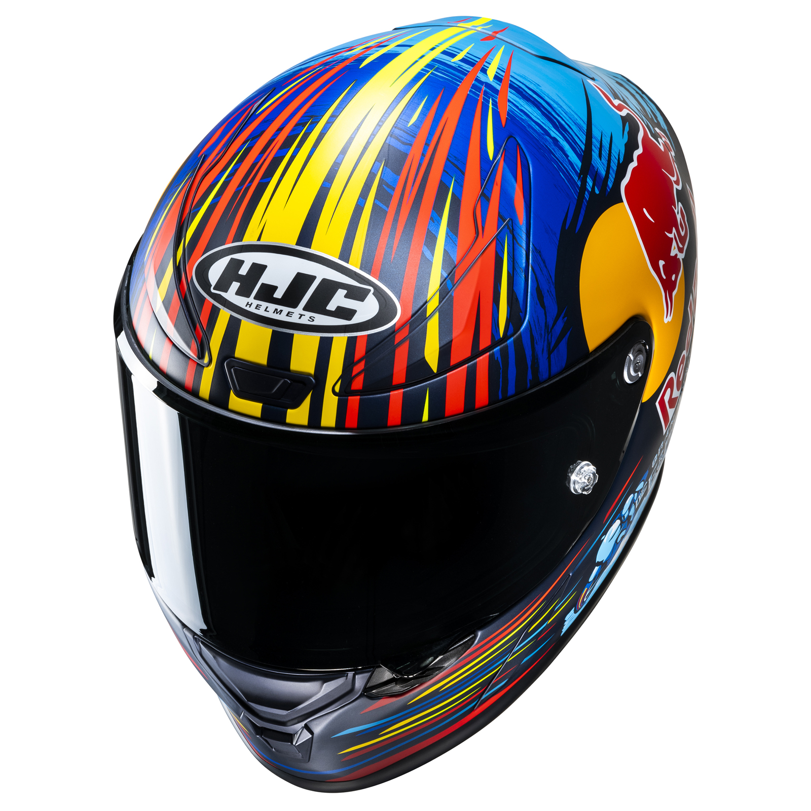 HJC RPHA 1N Jerez Red Bull Helmet HJC RPHA 1N Jerez Red Bull Helmet - Image 3