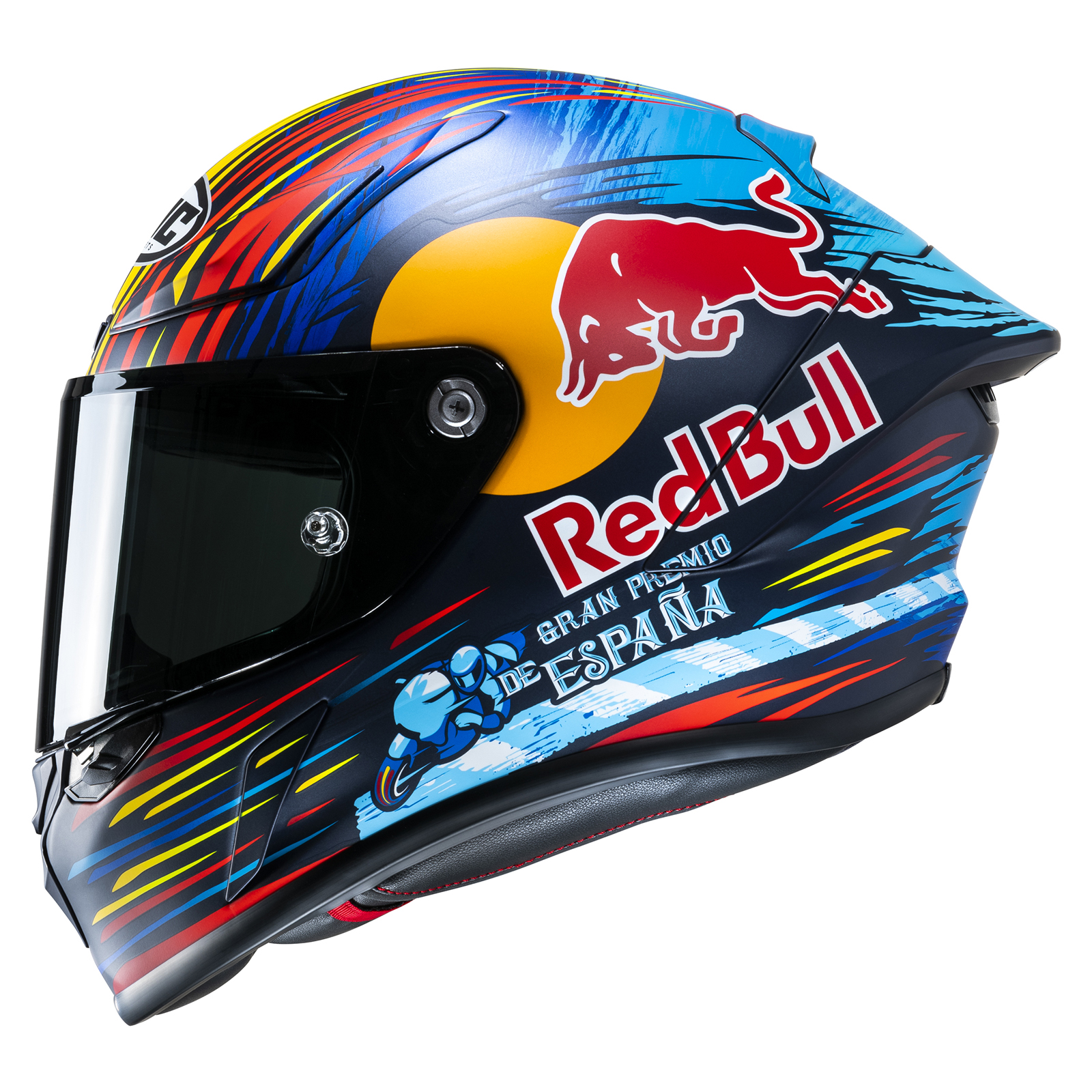 HJC RPHA 1N Jerez Red Bull Helmet HJC RPHA 1N Jerez Red Bull Helmet - Image 2