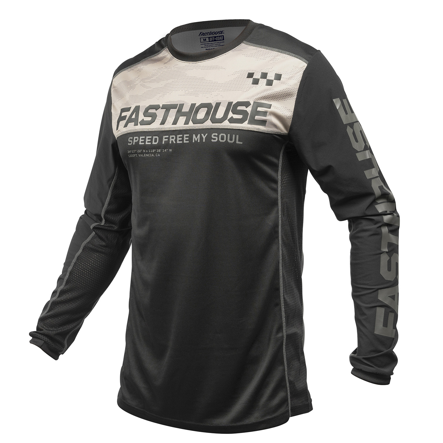 Fasthouse Off-Road Sand Cat Jersey Fasthouse Off-Road Sand Cat Jersey - Image 6