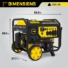 Stock image of Champion  Champion 8500-Watt Dual Fuel Generator with CO Shield - 201083 product