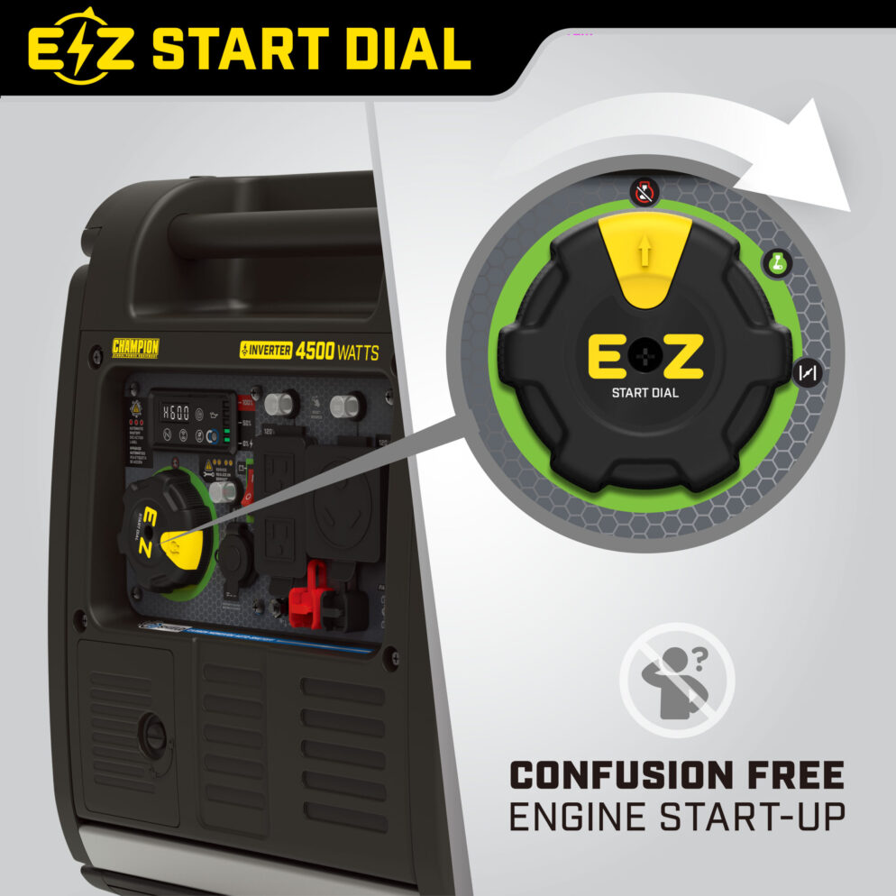 Champion 4500-Watt Wireless Start Generator with CO Shield – 201184 Champion Champion 4500-Watt Wireless Start Generator with CO Shield - 201184 - Image 6