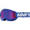 Stock image of 100% Strata 2 Junior Goggles - Mirror Lens product