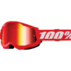 Stock image of 100% Strata 2 Junior Goggles - Mirror Lens product