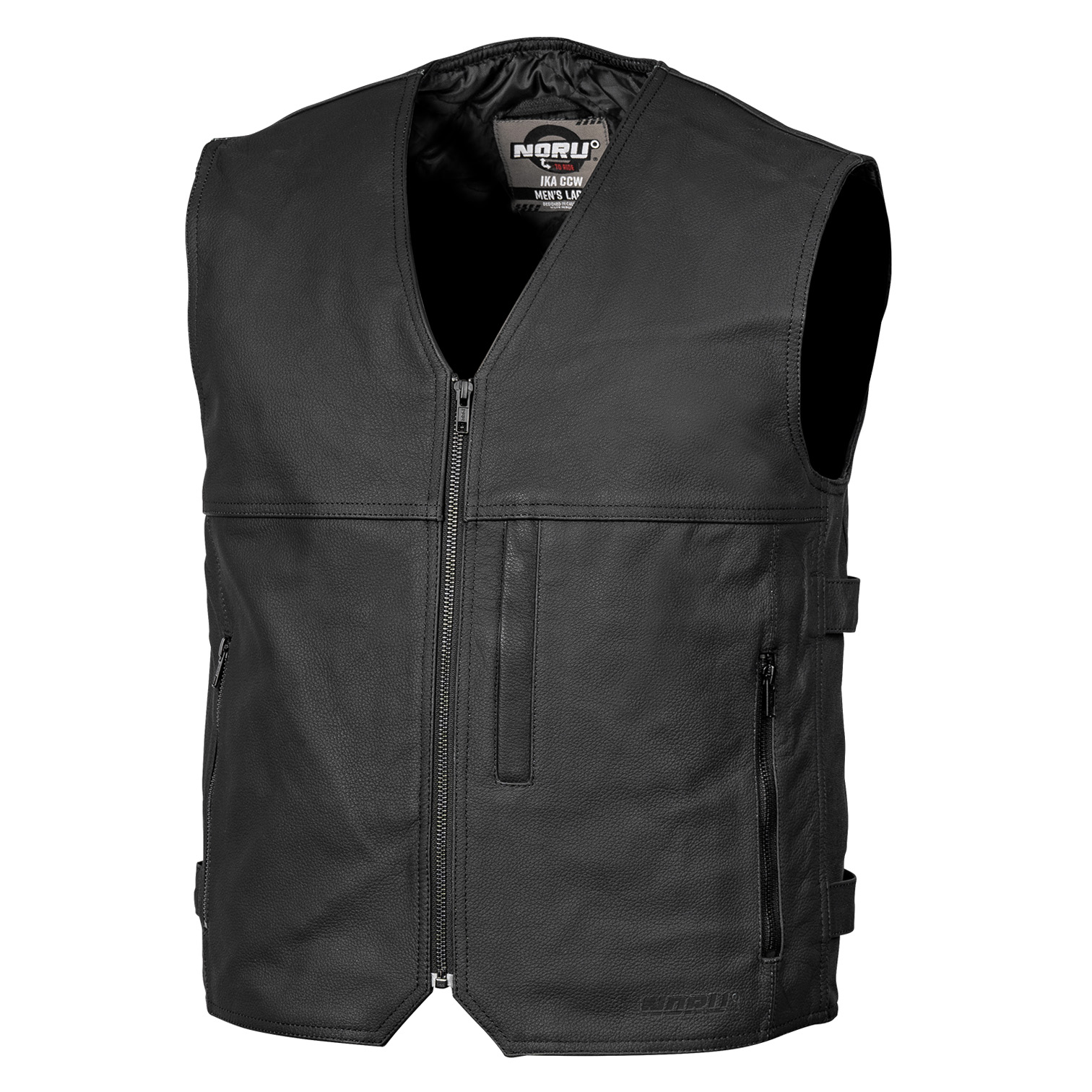 Noru Ika CCW Leather Vest Noru Ika CCW Leather Vest - Image 2