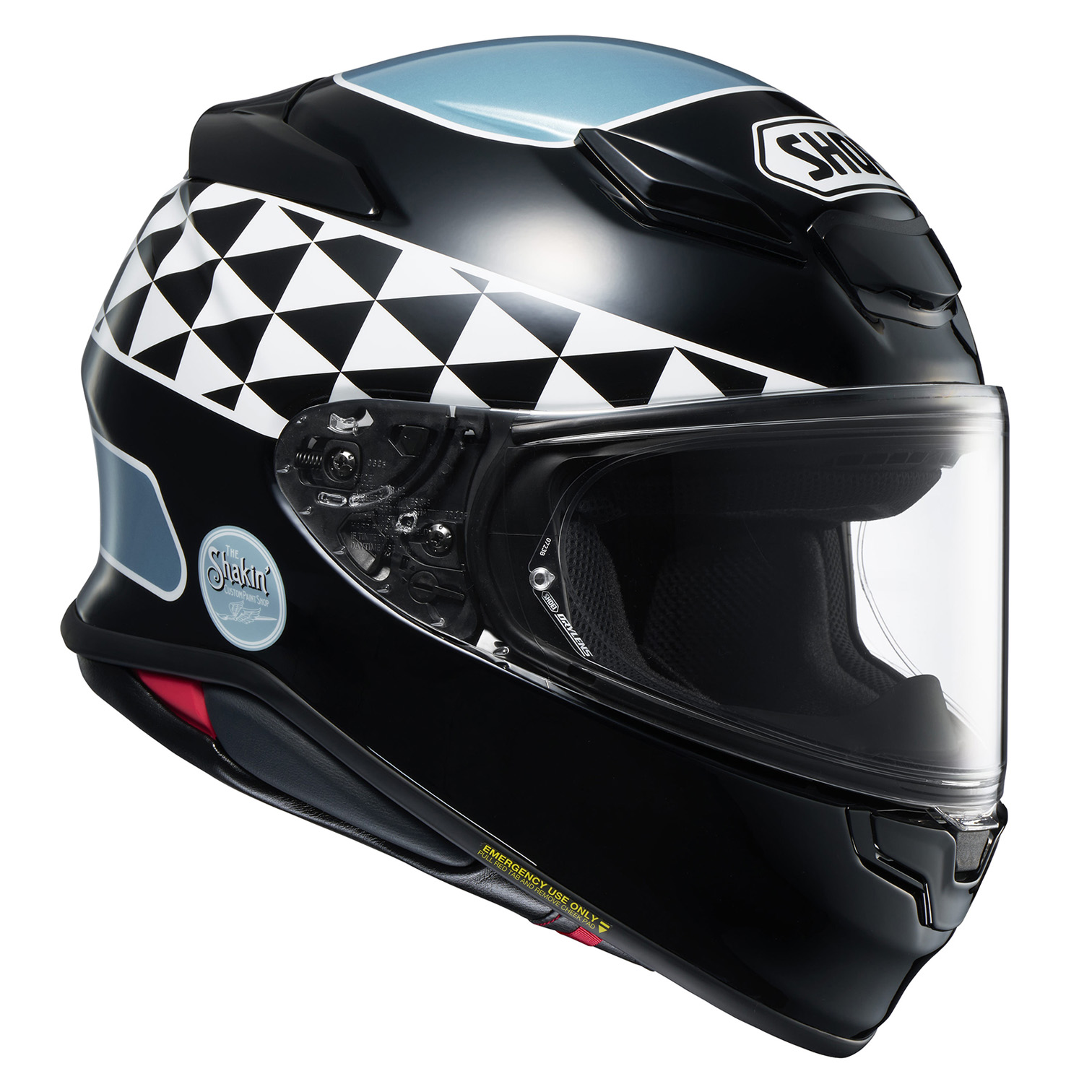 Shoei RF-1400 Shakin’ Speed Helmet Shoei RF-1400 Shakin' Speed Helmet - Image 4
