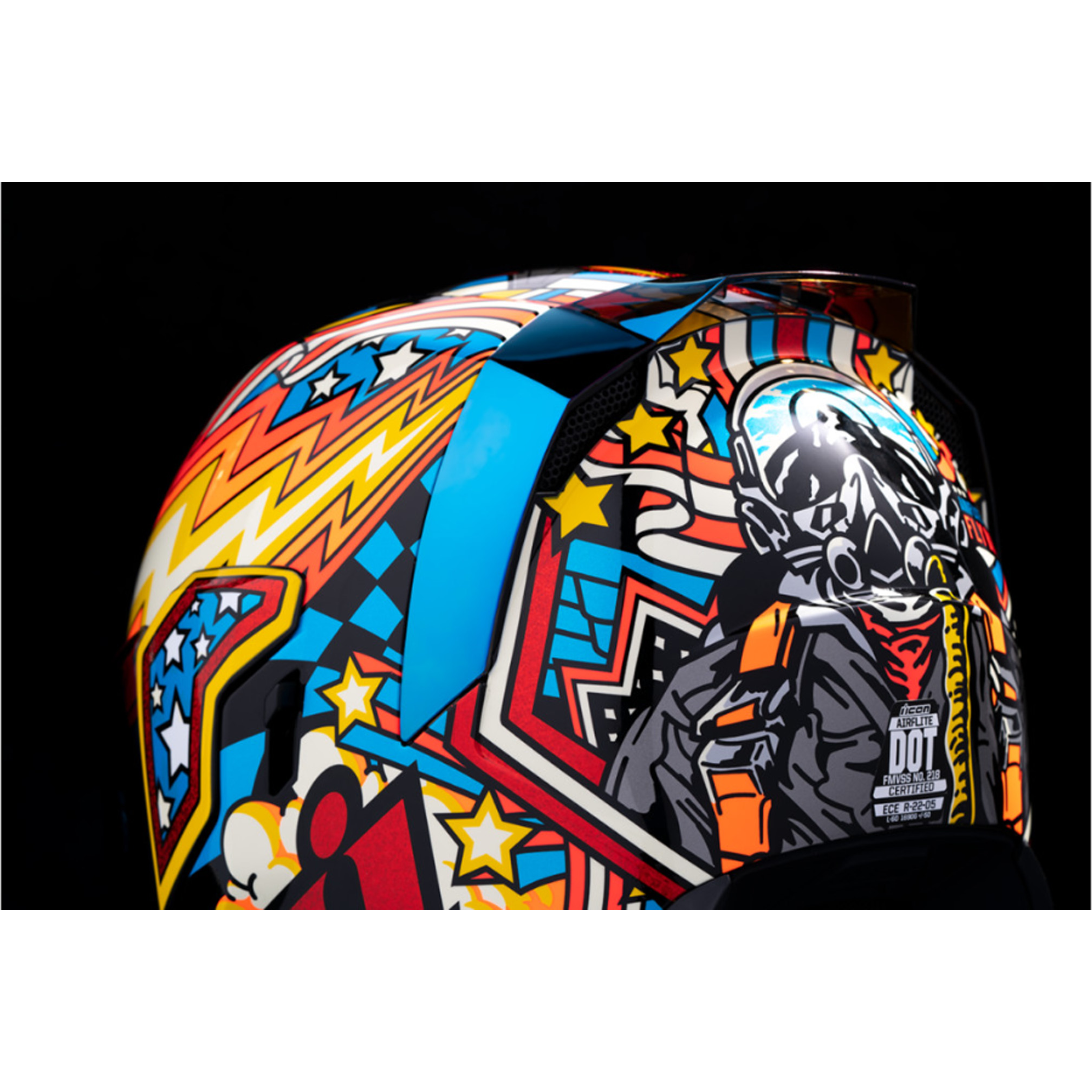 ICON Airflite Flyboy Helmet ICON Airflite Flyboy Helmet - Image 12