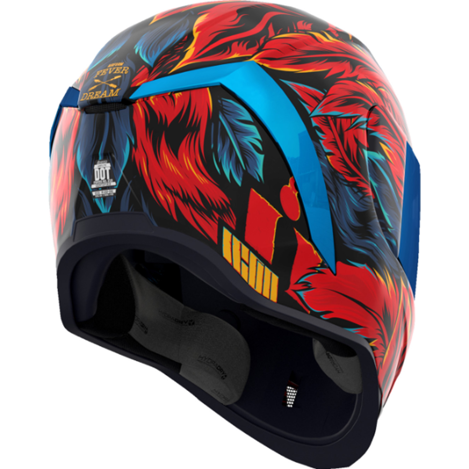 ICON Airform Fever Dream Helmet ICON Airform Fever Dream Helmet - Image 4