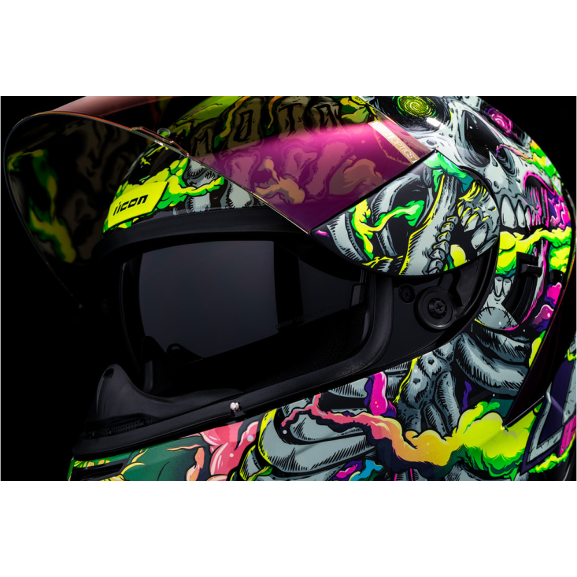 ICON Airform Hippy Dippy Helmet ICON Airform Hippy Dippy Helmet - Image 12